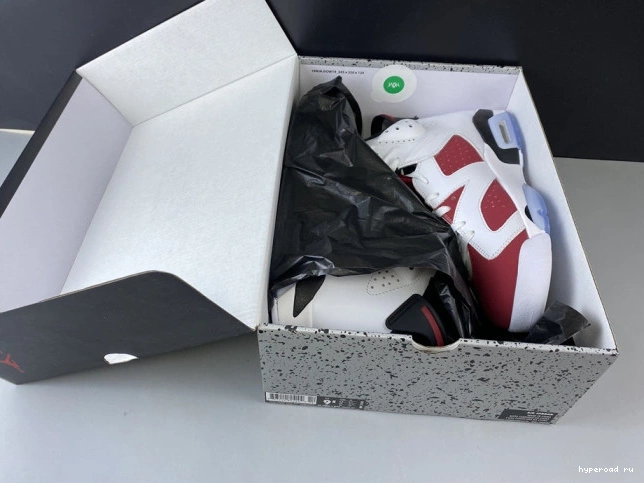 'CARMINE' 2014 384664-160 RETRO AIR 6 JORDAN 1027